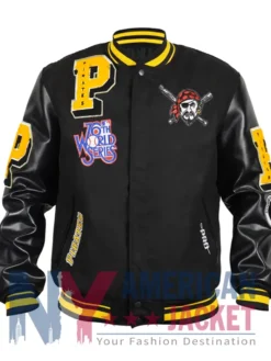 Pittsburgh Pirates Varsity Up Logo Mash Jacket