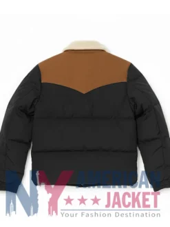 Puffer Stegaro Black Jacket