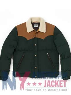 Puffer Stegaro Green Jacket