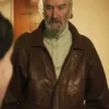 Pushers S01 Clive Russell Brown Leather Jacket