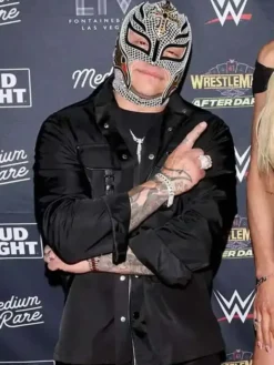 Rey Mysterio WrestleMania 41 Black Jacket
