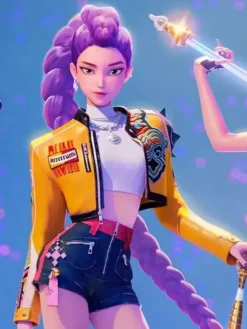 KPop Demon Hunters Rumi Yellow Jacket
