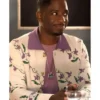 Samuel Arnold Emily In Paris S05 Purple Floral Cardigan