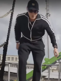 One Piece S02 Sanji Black and White Track Jacket