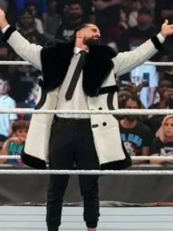 Seth Rollins WWE RAW Leather Coat