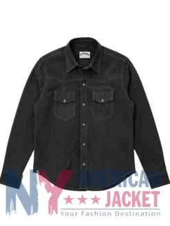 Shirts Suede Stegaro Leather