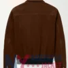 Stegaro Brown Leather Suede Jacket