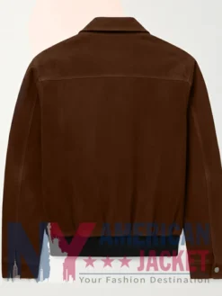 Stegaro Brown Leather Suede Jacket