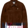 Stegaro Brown Suede Leather Jacket