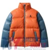 Stegaro Color Block Puffer Quilted Jacket