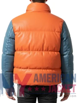 Stegaro Color Puffer Block Quilted Jacket