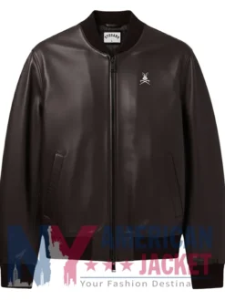 Stegaro Dark Leather Brown Jacket
