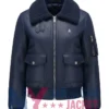 Stegaro Elara Navy Bomber Flight Jacket
