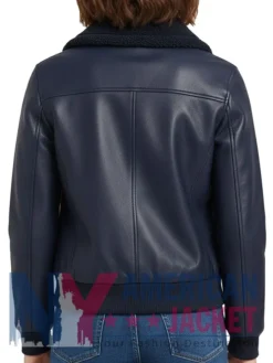 Stegaro Elara Navy Flight Bomber Jacket