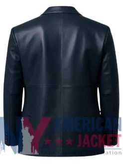 Stegaro Men's Multicolor Leather Blazer