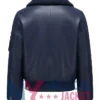 Stegaro Navy Elara Flight Bomber Jacket