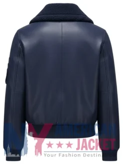 Stegaro Navy Elara Flight Bomber Jacket