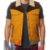 Stegaro Puffer Yellow Quilted Vest
