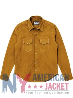 Stegaro Suede Shirts Leather