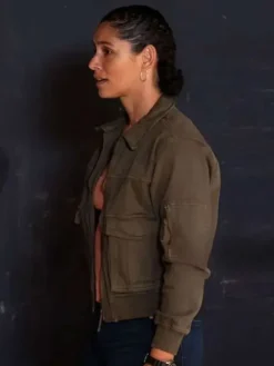 Stella Kidd Chicago Fire Season 14 Cotton Bomber Jacket