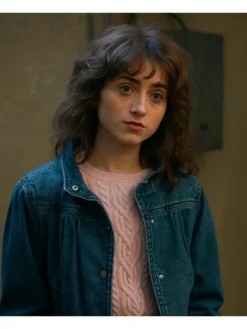 Stranger Things S05 Nancy Wheeler Blue Jacket