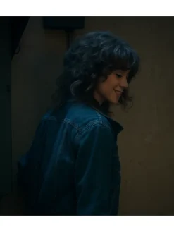 Stranger Things Season 5 Nancy Wheeler Blue denim Jacket