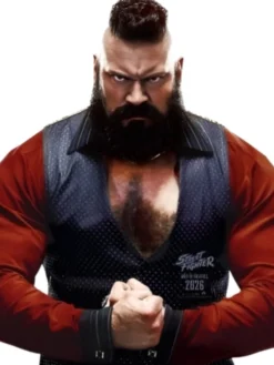 Street Fighter 2026 Black Zangief Vest