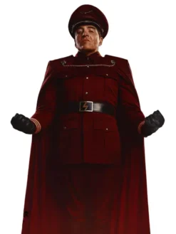 Street Fighter 2026 Red David Dastmalchian Coat