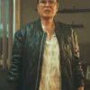 Sunny Nights Mony Black Leather Jacket