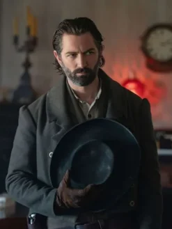 The Abandons Michiel Huisman Grey Tailcoat