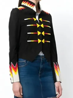 The Tonight Show Reba McEntire Black wool Jacket