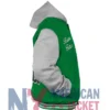 Throwback Prep Boston Celtics Kelly Green Hoodie Jacket