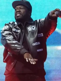 Tottenham Hotspur 50 Cent Stadium Leather Jacket