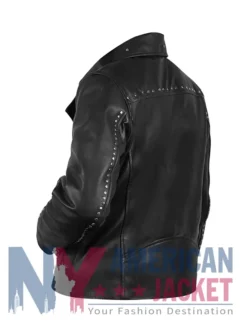 Tulsa King S03 Cleo Leather Montague Jacket