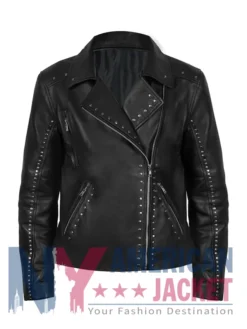 Tulsa King S03 Cleo Montague Leather Jacket