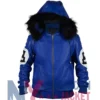 Unisex 8 Ball Multiple Colors Bomber Hooded Leather Jacket