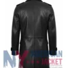 Unisex Trench Multicolor Leather Long Coat