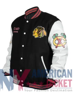 Varsity Chicago Blackhawks Jacket