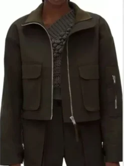 Violet Mikami Chicago Fire S14 Green Cotton Jacket