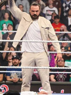 WWE Drew Mcintyre Beige Jacket