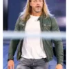 WWE Wrestler Edge Green Leather Jacket