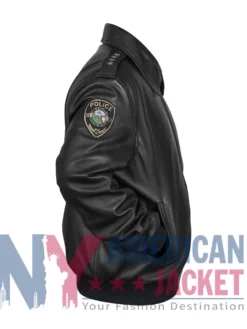 Wake Up Dead Man 2025 Mila Kunis Bomber Leather Jacket