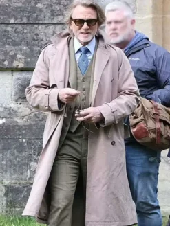 Wake Up Dead Man Benoit Blanc Beige Coat