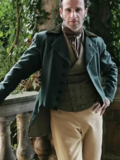 Wuthering Heights 2026 Green Edgar Linton Coat