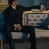 Wuthering Heights 2026 Jacob Elordi Black Jacket