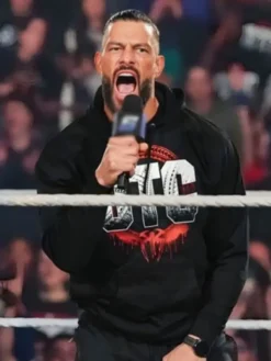 WWE SmackDown Roman Reigns Black Hoodie For Sale