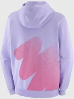 2026 Olympics Salomon Graphic Purple Hoodie