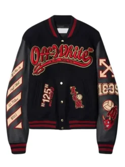 AC Milan x Off-White Varsity Jacket
