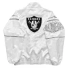 Al Davis 1994-95 Oakland Raiders White Jacket