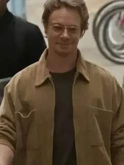Alfie Allen Tv Series Girl Taken 2026 Rick Hansen Brown Corduroy Jacket
